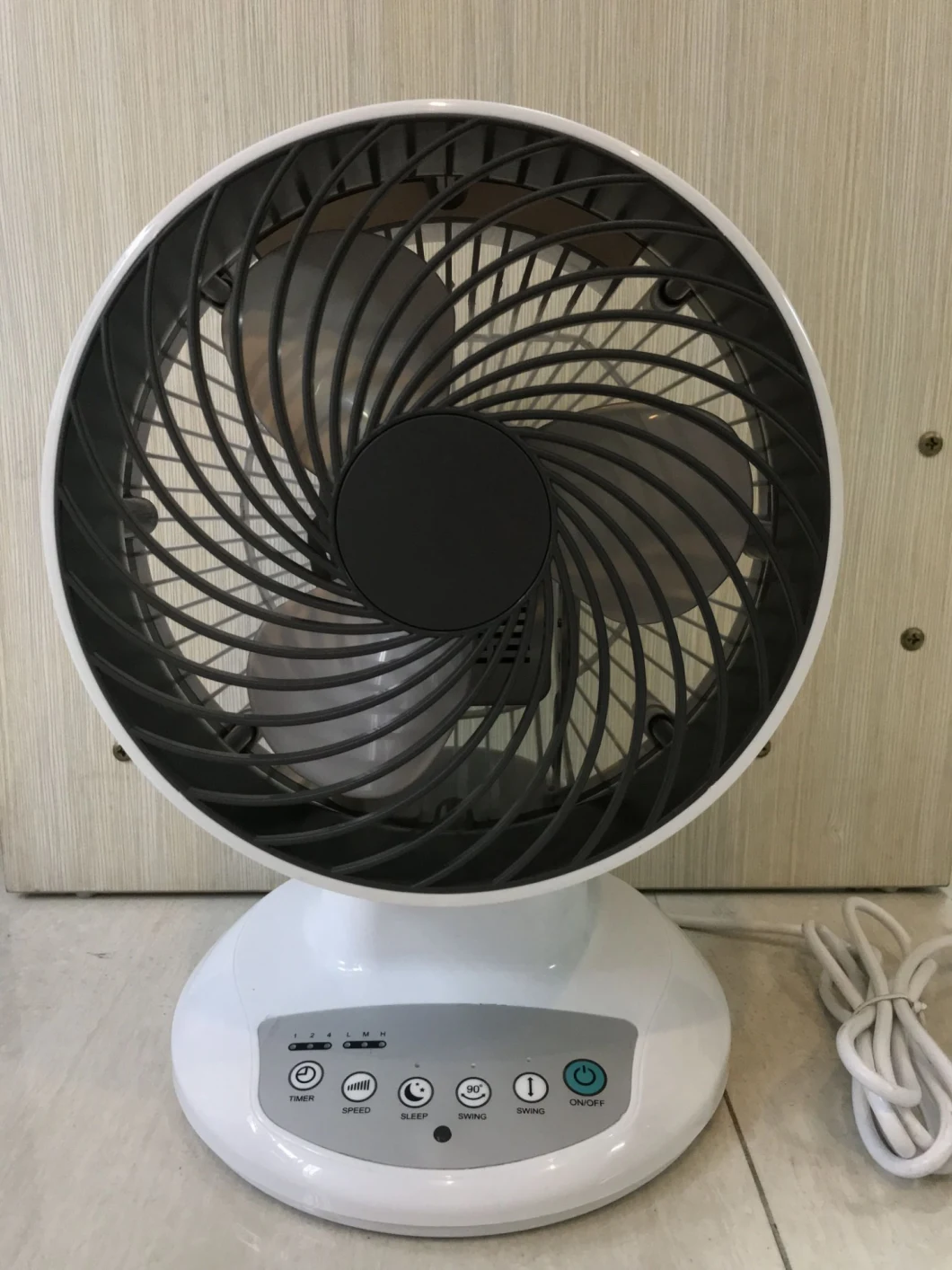 9 Inch Axial Flow Stand Fan with Remote Control