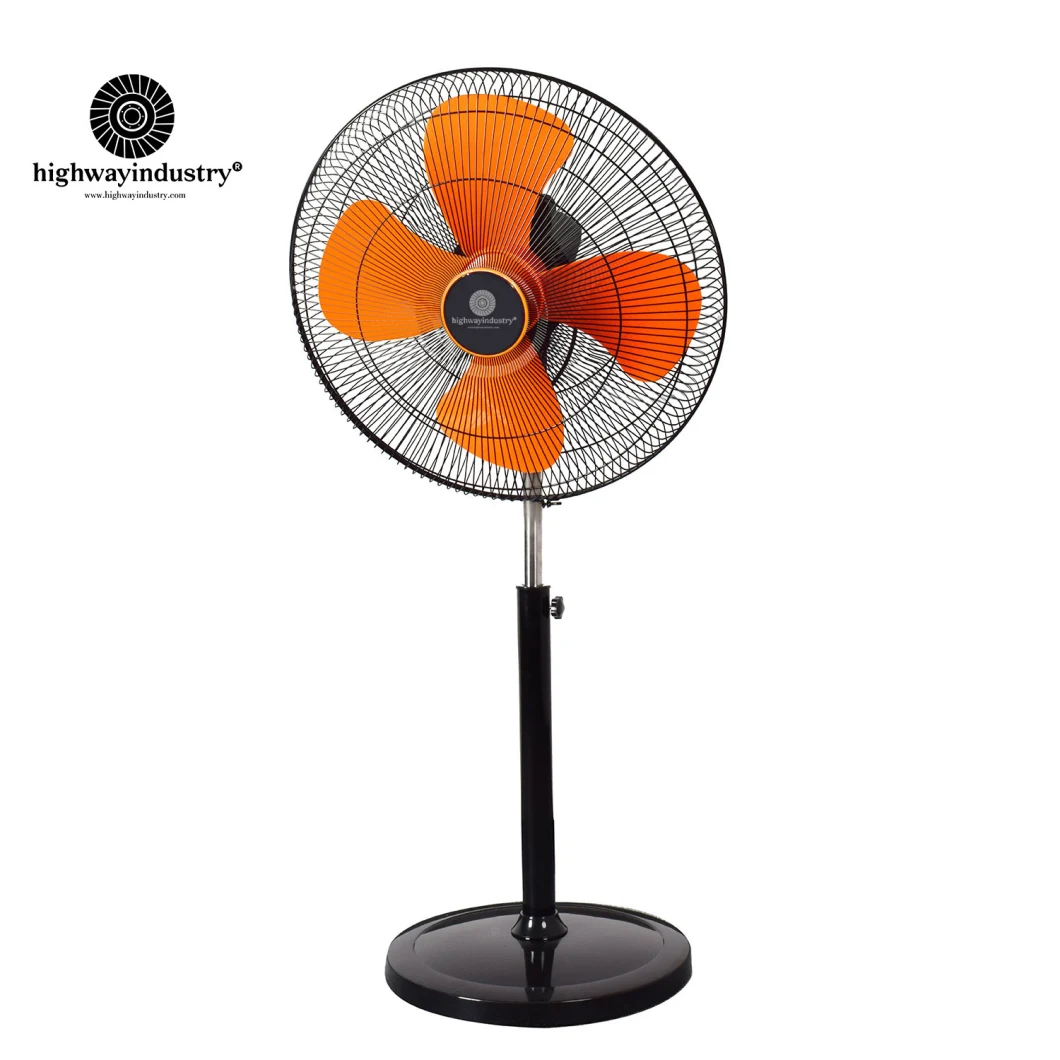 Highway Electric OEM 16 18 20 Inch Sample Customization Air Cooling Standing Pedestal Fan