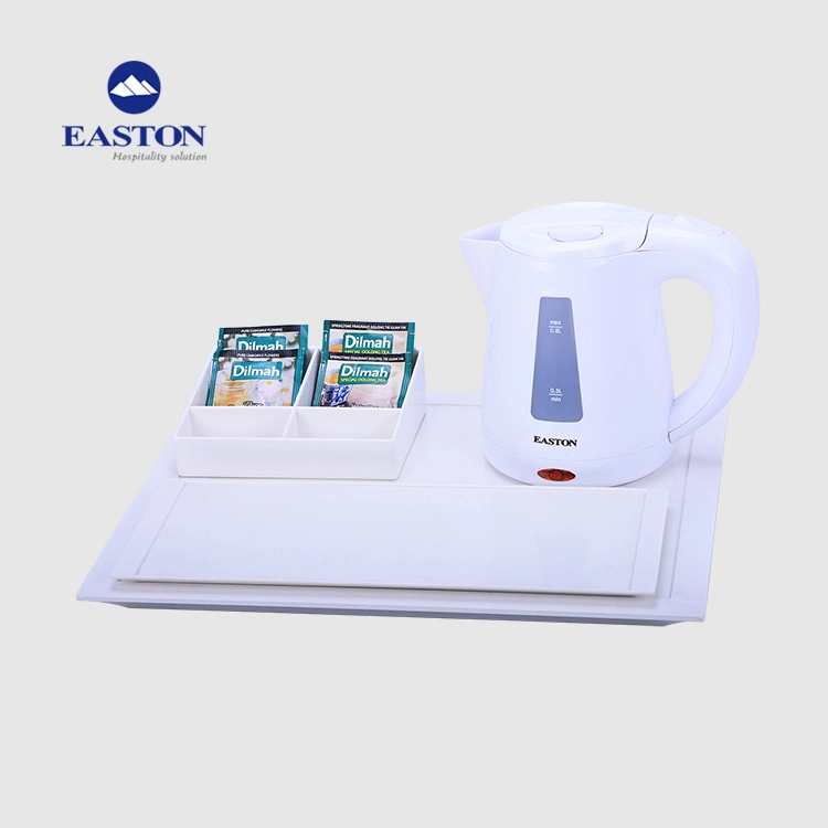 5 Star Ivory Welcome Trays Electric Water Hotel Kettle