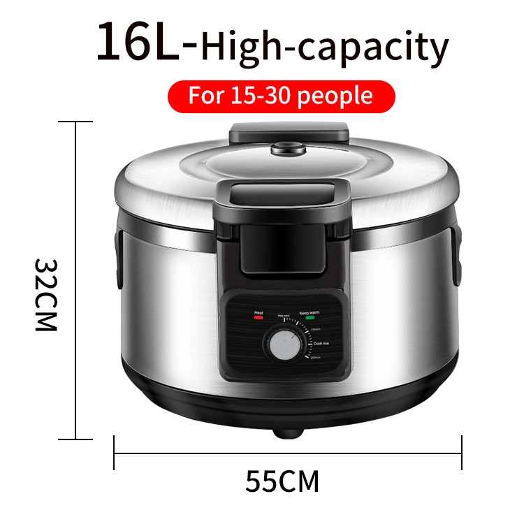 New Factory Price OEM/ODM Large Capacity Stainless Steel Cooking Kitchen Equipment Warmer Commercial Rice Cooker