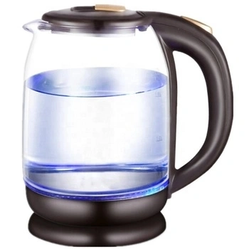 Bollitore elettrico domestico con alto contenuto d'acqua in vetro borosilicato 1,8 litri