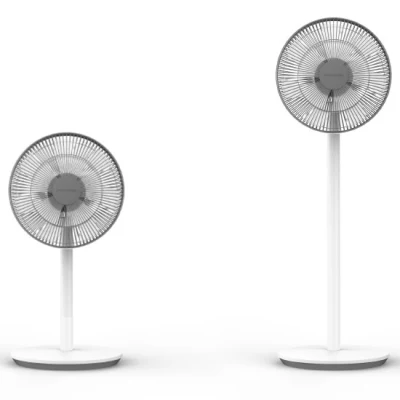 Ventilatore a piedistallo con circolazione turbo del dispositivo di raffreddamento dell'aria elettrico con vento forte